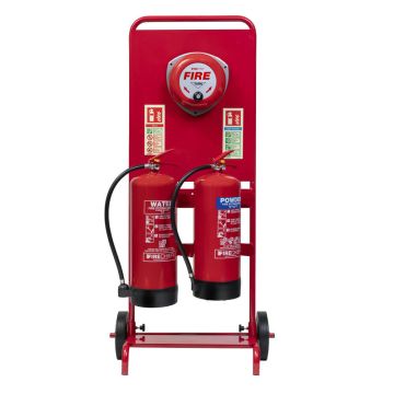 Firechief Double Trolley Construction Site Bundle - Bell