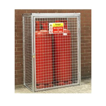 Galvanized Gas Storage Cage  1400 x 1000 x 500