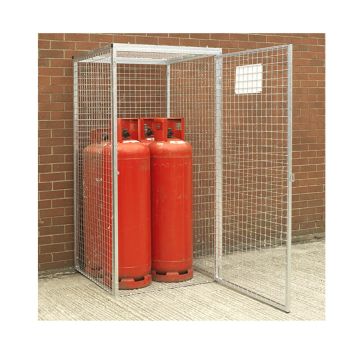 Galvanized Gas Storage Cage  1800 x 900 x 900