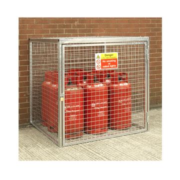 Galvanized Gas Storage Cage  1200 x 1200 x 1200