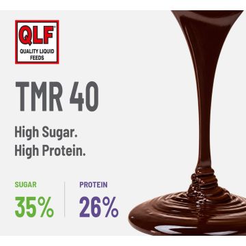 TMR 40 - 65% DM. High-sugar, high-protein liquid feed.