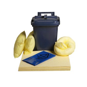 25L Chemical Spill Kit with Caddy Bin