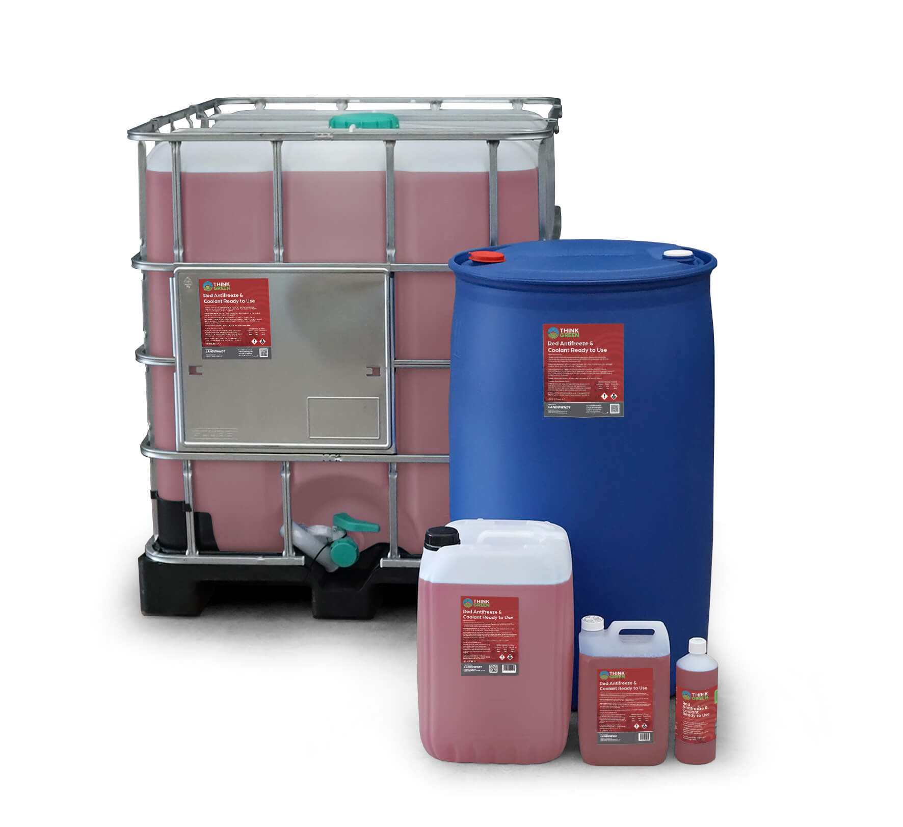 Red Antifreeze & Coolant - Ready to Use